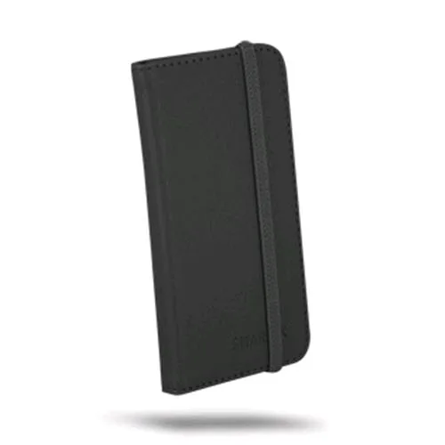 Atlantis Land Atlantis Flip Cover Universale per Smartphone 4" in Pelle Colore Nero