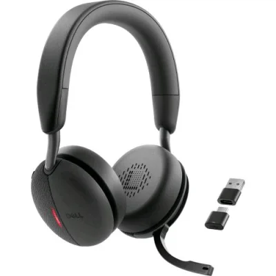Dell WL5024 Pro Wired ANC Headset Cuffie con Microfono Wireless ANC Cancellazione del Rumore Nero