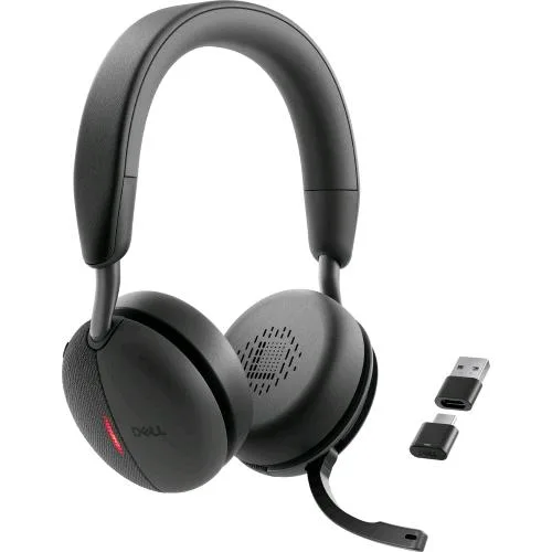 Dell WL5024 Pro Wired ANC Headset Cuffie con Microfono Wireless ANC Cancellazione del Rumore Nero