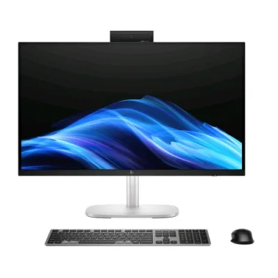 HP Elitestudio 8 G1I ai All in One 27" Quad HD 2560 x 1440 Intel Core Ultra 7 265 RAM 24GB-SSD 512GB NVMe-Intel Graphics-Altoparlanti Web Cam 5MPX-Wi-Fi 7 + Gigabit LAN-Tastiera e Mouse Wireless-Win 11 Prof (D5BC3ET#ABZ)