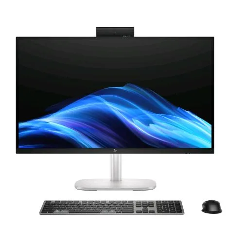 HP Elitestudio 8 G1I ai All in One 27" Quad HD 2560 x 1440 Intel Core Ultra 7 265 RAM 24GB-SSD 512GB NVMe-Intel Graphics-Altoparlanti Web Cam 5MPX-Wi-Fi 7 + Gigabit LAN-Tastiera e Mouse Wireless-Win 11 Prof (D5BC3ET#ABZ)