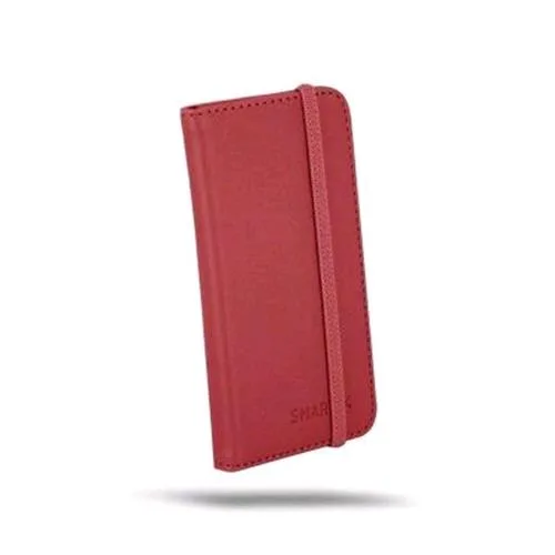 Atlantis Land Atlantis Flip Cover Universale per Smartphone 4.5"/5" in Pelle Colore Rosso