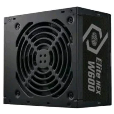 Cooler Master Elite Nex White Alimentatore 600 W 80+ 24-Pin ATX PFC Attivo Nero