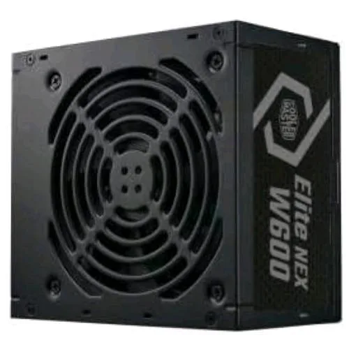 Cooler Master Elite Nex White Alimentatore 600 W 80+ 24-Pin ATX PFC Attivo Nero