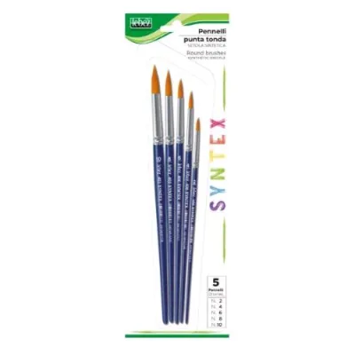 Lebez Pennello Syntex Tondo Misure Assortite Conf 5 Pz.
