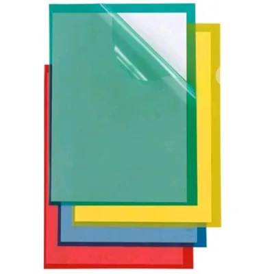Sei Rota Poli 150 Col Buste a L in PVC Buccia D'arancio CM 21X29.7 A4 Blu Conf 25 Pz.