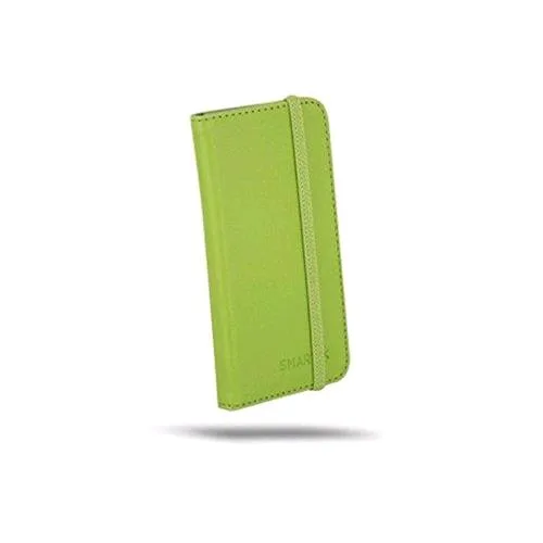 Atlantis Land Atlantis Flip Cover Universale per Smartphone 4.5"/5" in Pelle Colore Verde