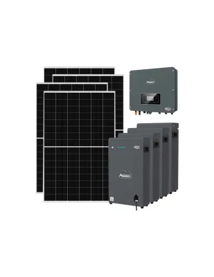 Kit fotovoltaico monofase 6825W inverter 6kW batteria al litio 20.4kWh LV ZSX5000 S Zucchetti