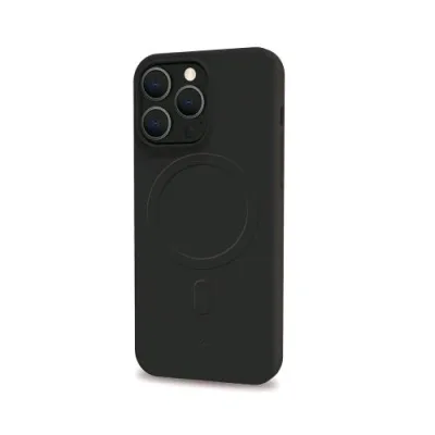 Celly Apple iPHONE 15 Pro Max Cover in Morbido Tpu Magsafe Nero