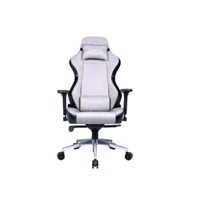 Cooler Master Gaming Caliber X1C E' un Sedia Gaming Regolabile con Braccioli 4D e Cuscini Ergonomici Bianco Nero