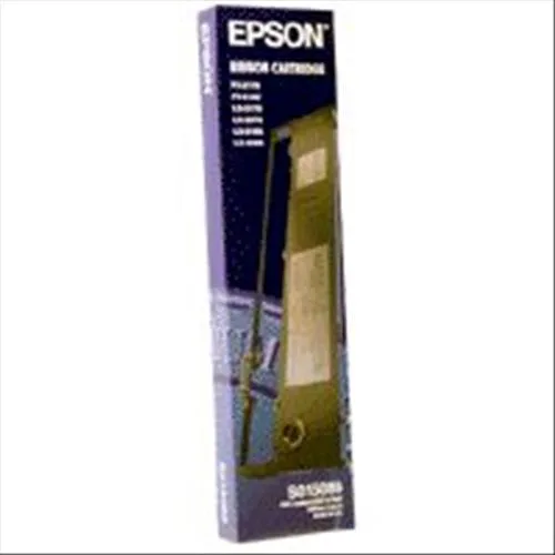 Epson C13S015086 Nastro Nero per Stampante Ad Aghi FX-2170-2180-2180 Twinax-2180N/LQ-2070-2080-2170-2170 Twinax-2180-2180 Nlsp