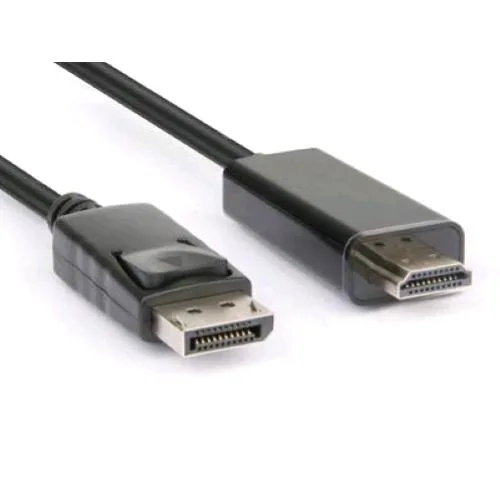 Hamlet Xvcdp-HDM18 Cavo Monitor Video 1080P da DP Displayport M a HDMI M 1.8m Black