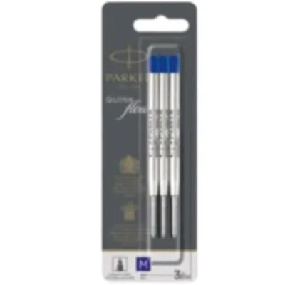 Parker Refil per Penna a Sfera Quinkflow Punta 1 mm Inchiostro Blu Conf 3 Pz.
