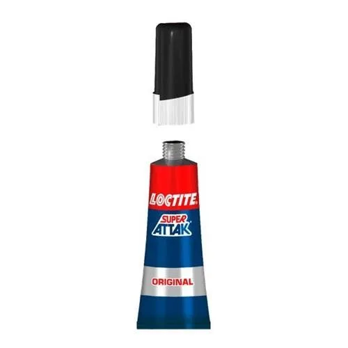 Loctite Super Attak Original Plus Colla Liquida Trasparente 3g