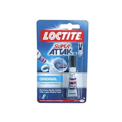 Loctite Super Attak Original Plus Colla Liquida Trasparente 3g