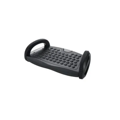 Iternet Poggiapiedi Ergonomico Oscillante in Hips (High Impact Polystyrene) Nero