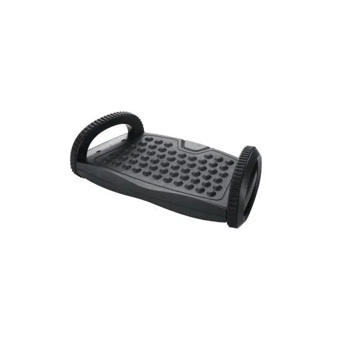 Iternet Poggiapiedi Ergonomico Oscillante in Hips (High Impact Polystyrene) Nero