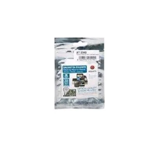 Atlantis Land Atlantis Kit per per la Pulizia Smartphone/Tablet/Palmari Contiene 20 Salviettine in Microfibra