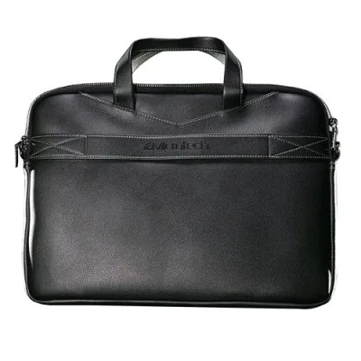 Microtech e-Bag Borsa in Ecopelle per Notebook 14.1" Colore Nero
