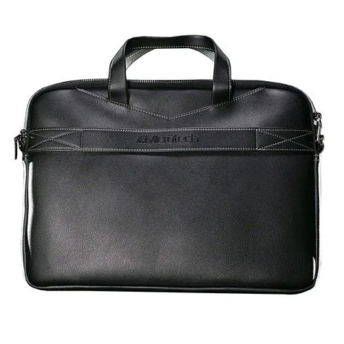 Microtech e-Bag Borsa in Ecopelle per Notebook 14.1" Colore Nero