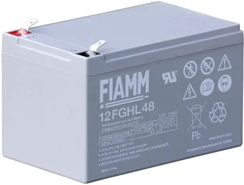 BATTERIA UPS FIAMM 12V 12 AH LONG LIFE