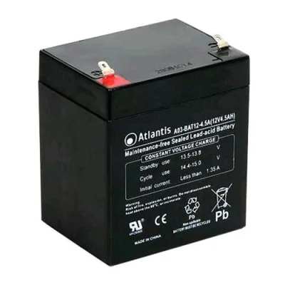Atlantis Land A03-BAT12-4.5A Batteria Sostitutiva UPS 12VOLT 4.5AH Garanzia Italia (A03-BAT12-4.5A)