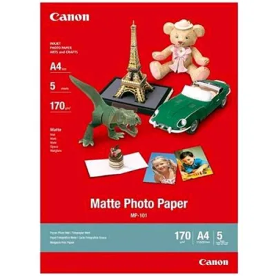 Canon Carta Fotografica Opaca 5 Fogli A4 170 g