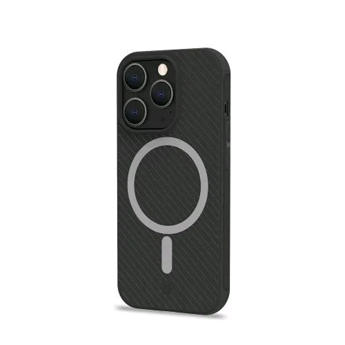 Celly Apple iPHONE 15 Pro Max Cover Ultramag Compatibile Magsafe in Tpu + Policarbonato Black