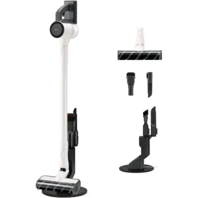 LG Cordzero A9 Air Aspirapolvere Senza Fili 150 W Autonomia 40 Min Spazzola Parquet 2 Accessori Autoportante Corpo Leggero 1.97 kg Base Porta Accessori Beige