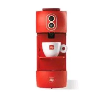 Delonghi Illy Macchina da Caffe a Cialde Carta da 44 mm Stand-BY Automatico Rosso