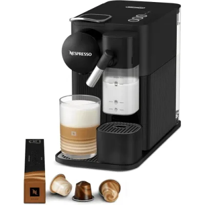 Delonghi Lattissima One EN510.B Macchina per Caffe' Espresso e Cappuccino a Capsule Nespressp 1.450 W 1 l 19 Bar Disattivazione Automatica Nero