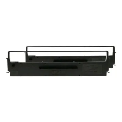 Epson C13S015647 Nastro Nero LX-350/300+/300+II 2 Pz.