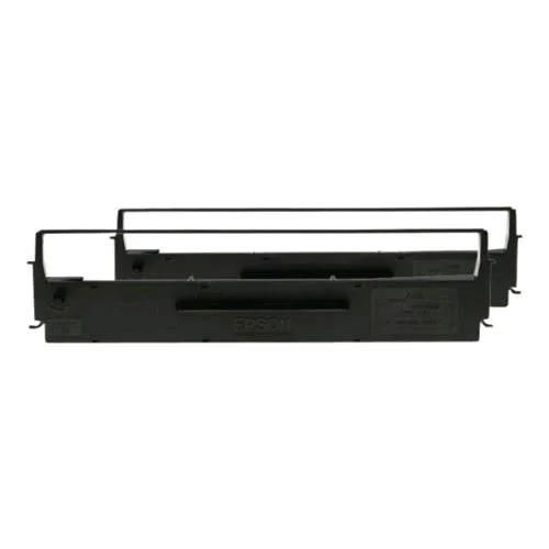 Epson C13S015647 Nastro Nero LX-350/300+/300+II 2 Pz.