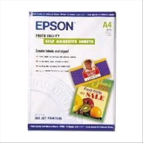 Epson C13S041106 Carta Fotografica Formato A4 167 g/M2 Conf 10 Fogli Bianco Lucido