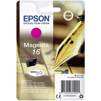 Epson 16 Cartuccia Ink-Jet 3.1 ml Magenta