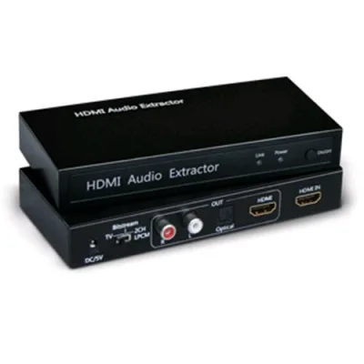 Atlantis Land A04-HM-CV015 Estrattore Audio da Sorgenti HDMI Colore Nero