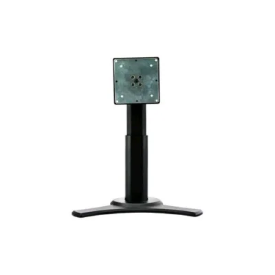 Hannspree Base da Tavolo Regolabile in Altezza per Nonitor fino a 23.8" in Acciaio Nero