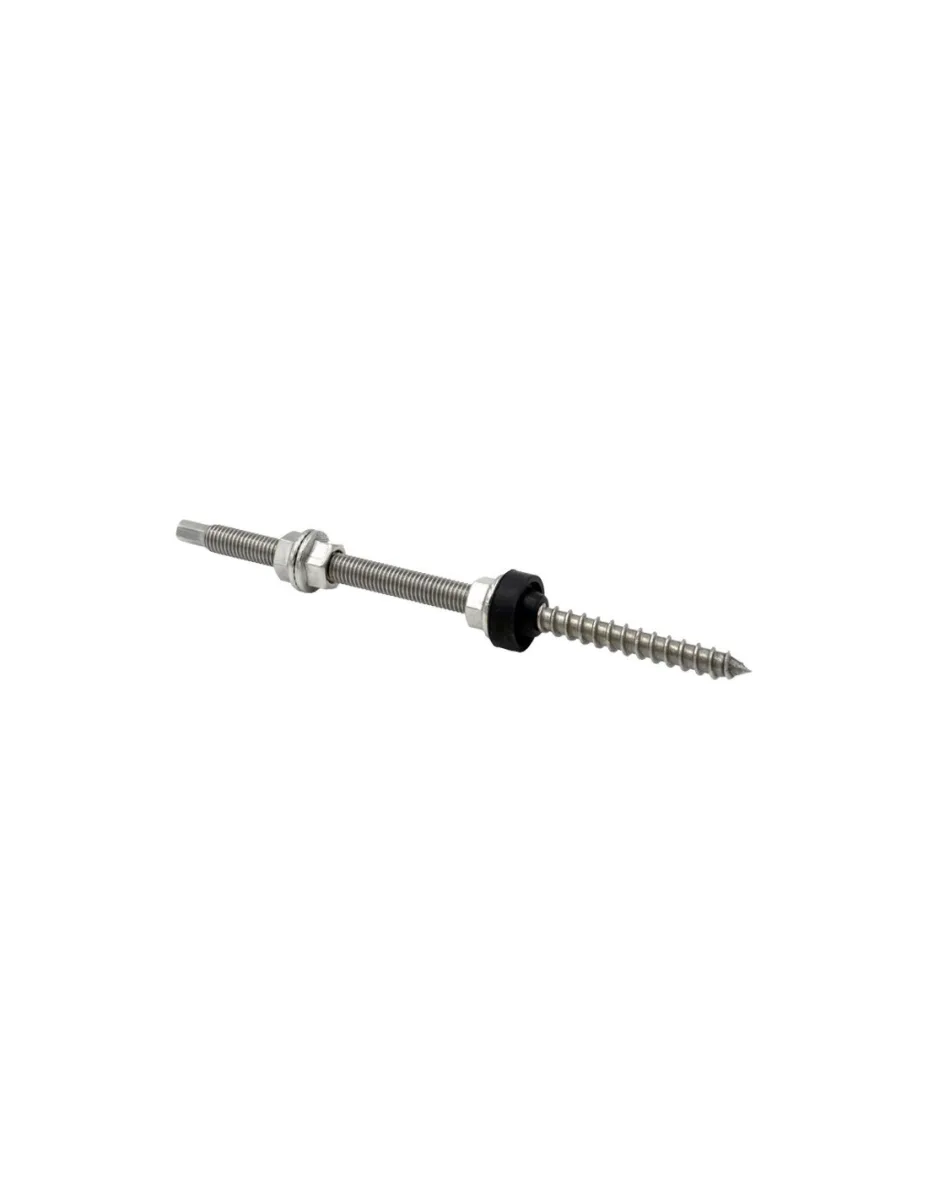 Vite doppio filetto M10x200mm STA10200 - ancorante per legno