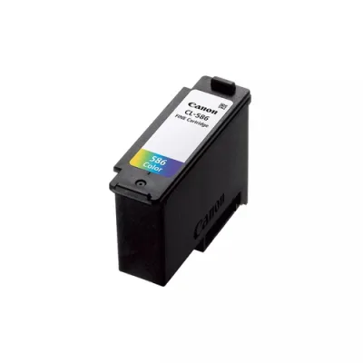 Canon CL-586 Cartuccia Ink Ciano, Magenta, Giallo 180 Pagine per Pixma TS7750I, Pixma TS7650I, Pixma TS7550I, Pixma TS6550I, Pixma TS4150I