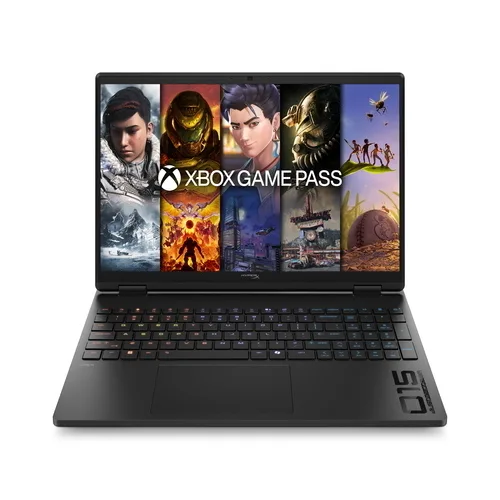 HP Hyperx Omen 15 Gaming 15.3" 2K AMD Ryzen 9 8940HX RAM 16GB-SSD 512GB NVMe-Nvidia Geforce RTX 5060 8GB-Wi-Fi 6 + Gigabit LAN-Win 11 Home Nero (D9DB6EA#ABZ)