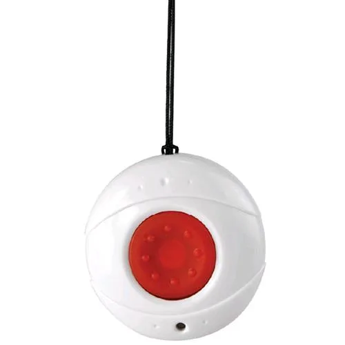 Atlantis Land A13-A750-PB Pulsante di Allarme con Attivazione Allarme Unita' Centrale e Chiamata Numeri di Emergenza per +Alarm A750 Colore Bianco/Rosso