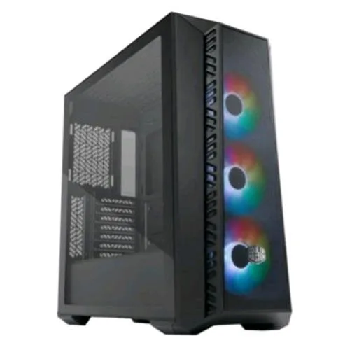 Cooler Master Masterbox 520 Mesh Cabinet ATX Midi Tower 3 Ventole Anteriori Installate Pannello in Vetro Temperato Colore Nero