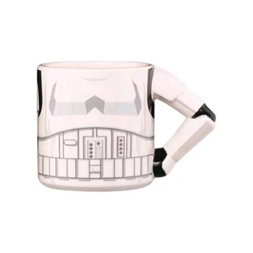 Exquisite Gaming Star Wars Tazza da Caffe' 3D 15X8.5X10 cm in Ceramica Stormtrooper