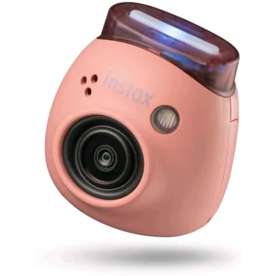 Fujifilm Instax Pal Fotocamera Digitale Compatta Design Tascabile Semplice Esperienza di Scatto Piccola e Divertente Risoluzione 2560 × 1920 Slot Micro-SD Powder Pink