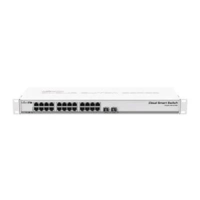 Mikrotik CSS326-24G-2S+RM Switch Cloud Smart 24 Porte Gigabit 2XSFP+ Montabile a Rack
