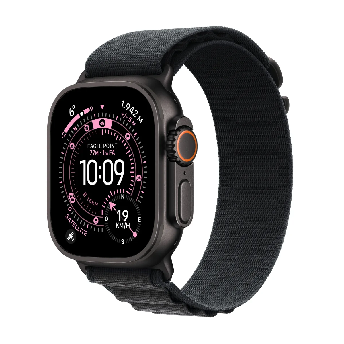 WATCH 49MM ULTRA 3 CELL TITANI NERO ALPINE LOOP NERO MEDIUM
