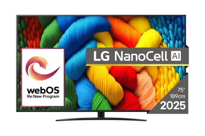 TV 75 LG UHD SMART HDR 10 NANO DVB-C/S2/T2 HD WIFI DLNA HLG