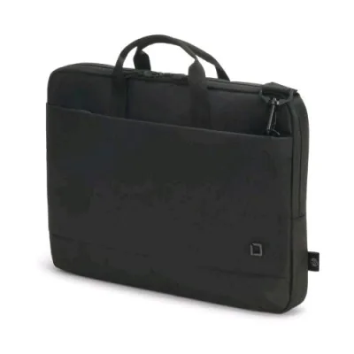 Dicota Eco Slim Motion Borsa per Notebook da 11.6" in Pet Tasca Interna a Bustina e Tasca Frontale con Tracolla Nero