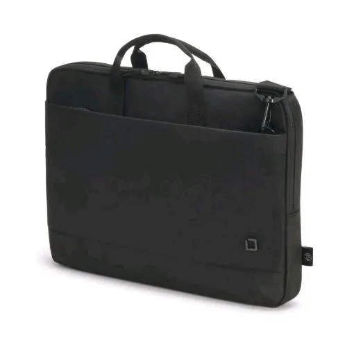 Dicota Eco Slim Motion Borsa per Notebook da 11.6" in Pet Tasca Interna a Bustina e Tasca Frontale con Tracolla Nero