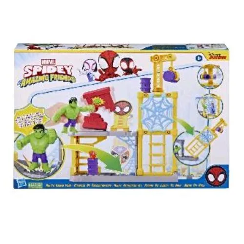 Hasbro Spidey e I Suoi Amici Playset Hulk Spaccatutto
